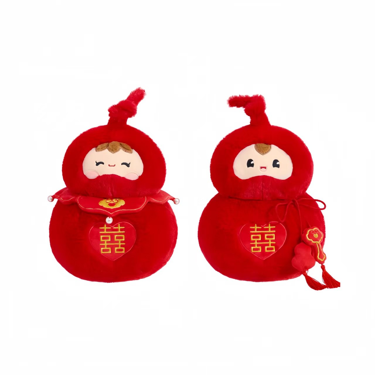 The Palace Museum Double Happiness Bedside Doll Creative Gift