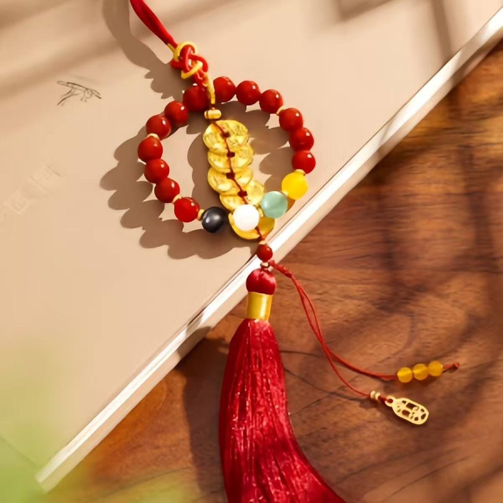 The Palace Museum Safe Journey Sandalwood Car of Birthday Gift