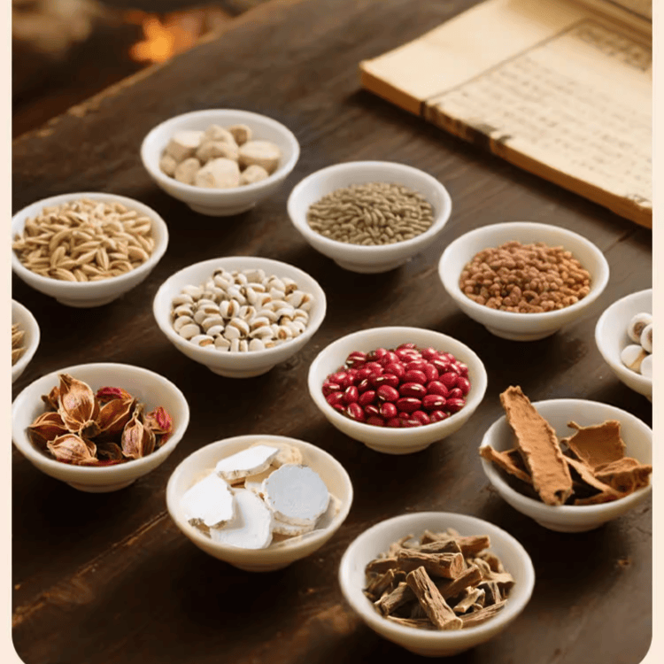 Beijing Tongrentang Red Bean Coix Euryale Tea