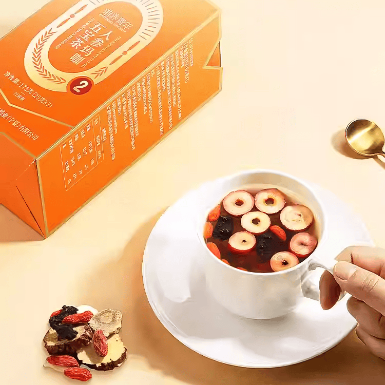 Beijing Tongrentang Ginseng Maca Five Treasures Health Tea