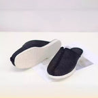 Neilian Sheng  Home Slippers Handcrafted Layered-Sole Zen-Inspired Men's Shoes