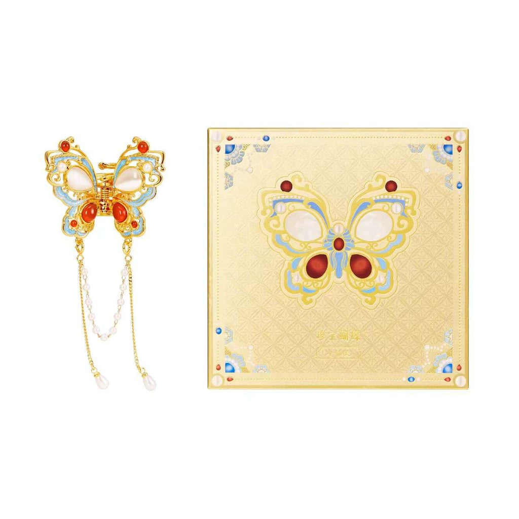 The Palace Museum Treasure Butterfly Clip and Hairpin Crafted Hair Accessories