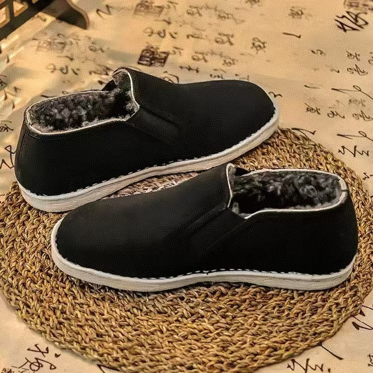 Neilan Sheng Multi-Layer Sole Wool Lining with Warm Cotton Men's Shoes