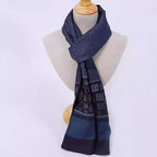 Rui Fu Xiang  Business British-Style Long Silk Men's Scarfs
