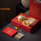 Shangxinle Forbidden City Aromatherapy Magpie Ascending the Cassia Tea Set
