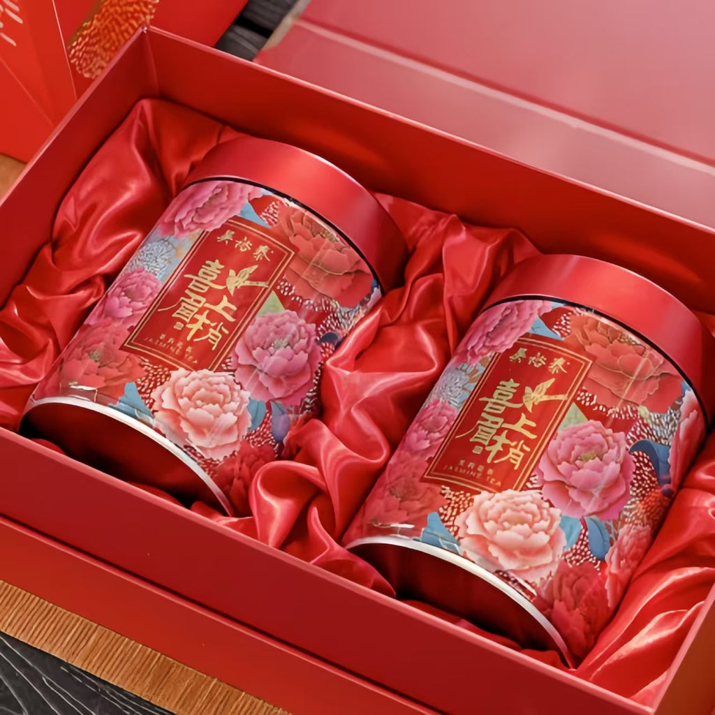 Wu Yutai Jasmine Tea Joy on the Brow Gift Boxes