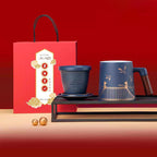 Shangxinle Forbidden City Auspicious Sign Ceramic Office Tea Leakage Cup