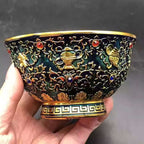 The Cloisonne Auspicious Eight Treasures Gilded Bowl