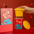 Shangxinle Forbidden City Auspicious Crane Ceramic Tea Cup