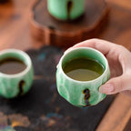 Shangxinle Forbidden City Transforming Stone into Gold Ceramic Tea Set