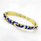 The JTF Cloisonne Bangle with Enamel Work Women's