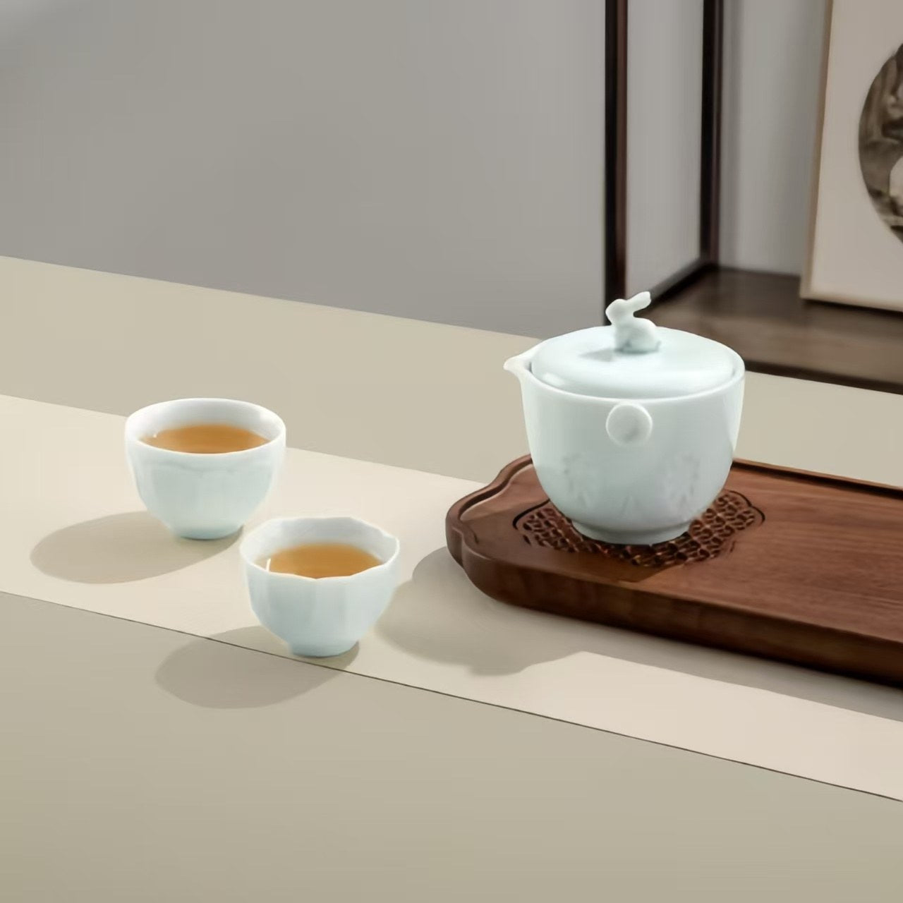 The Palace Museum Moon-Viewing Cup Tea Set Gift Box