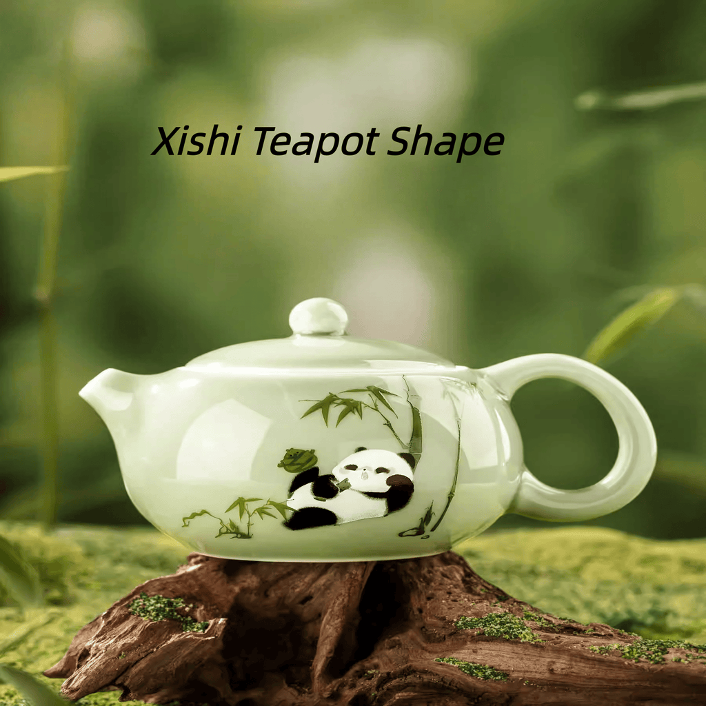 The Palace Museum Panda Calligraphy Tea Set