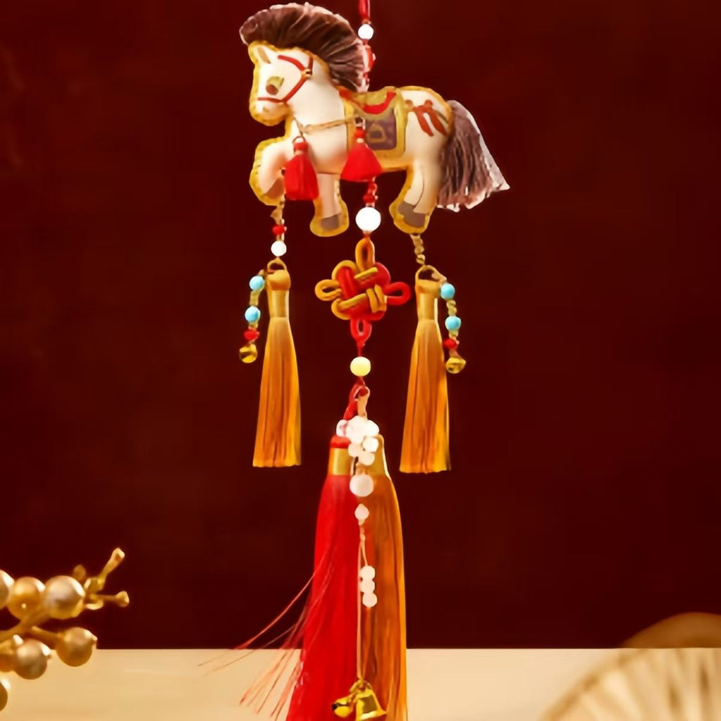 The Palace Museum Little Foal Scented Pouch Keychain Creative Horse Year Gifts