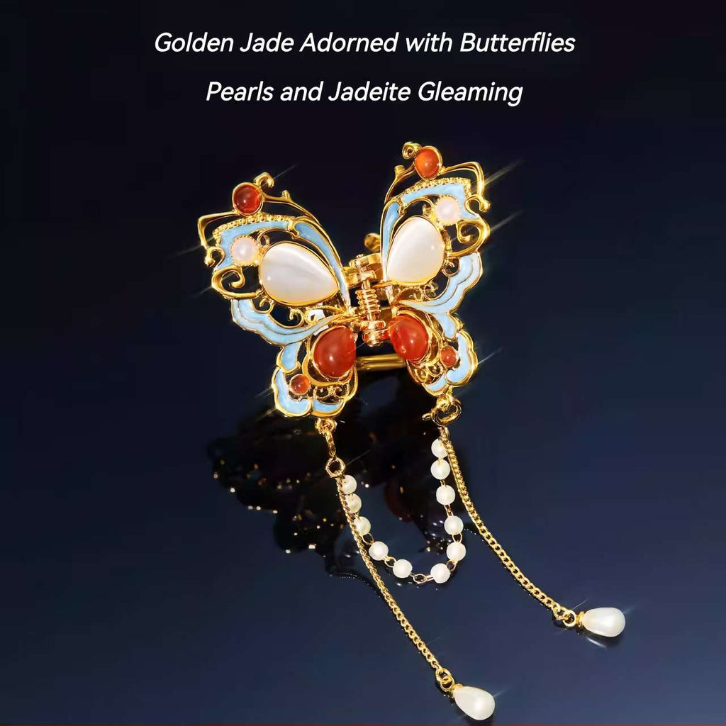 The Palace Museum Treasure Butterfly Clip and Hairpin Crafted Hair Accessories