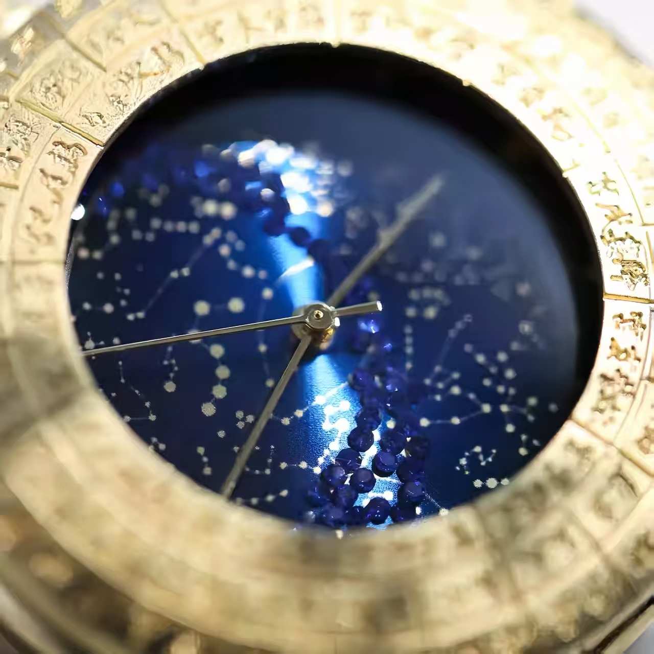 The Palace Museum Arctic Star Chart Vintage Celestial Pocket Watch