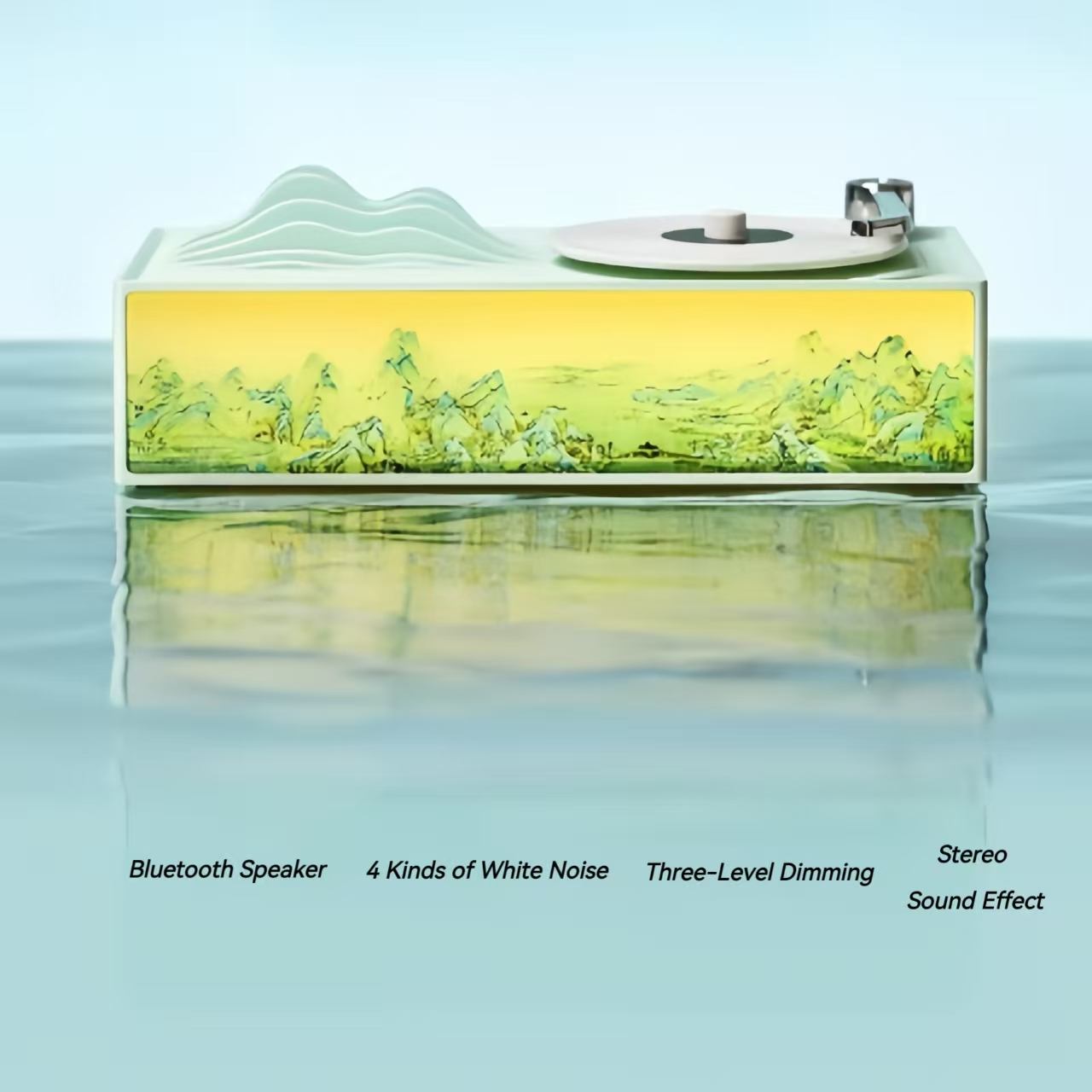 The Palace Museum Thousand Miles of Rivers & Mountains Bluetooth Speaker Night Light