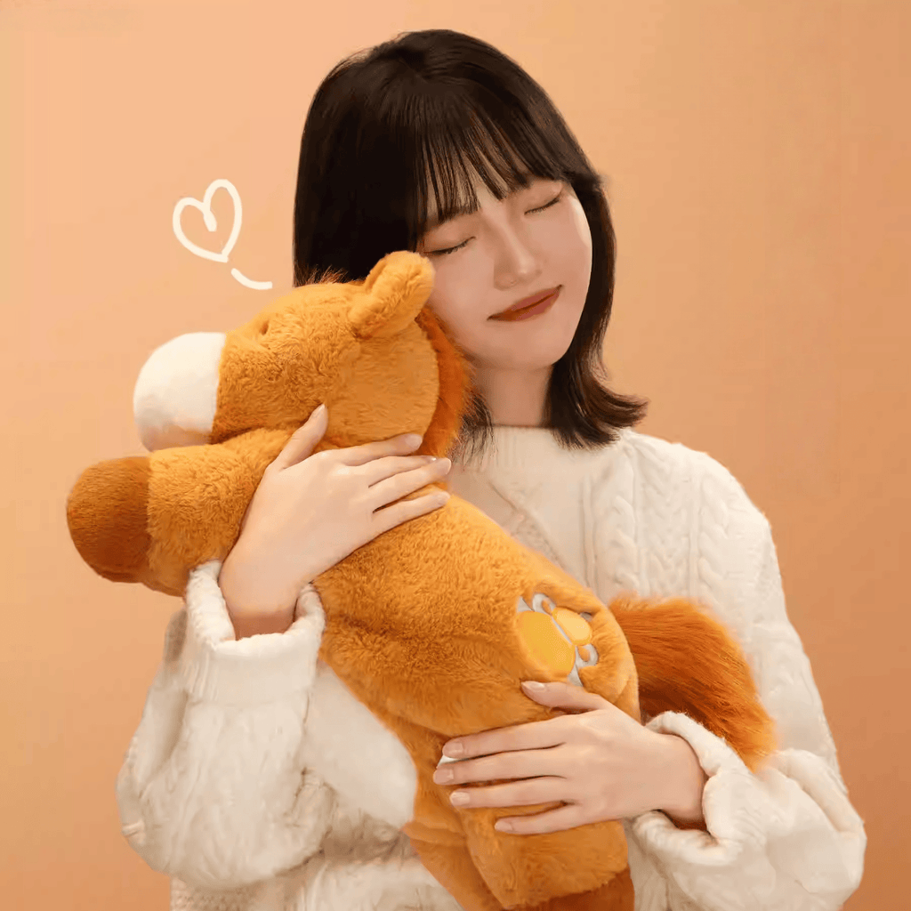 The Palace Museum Little Fortune Horse Pillow Blanket