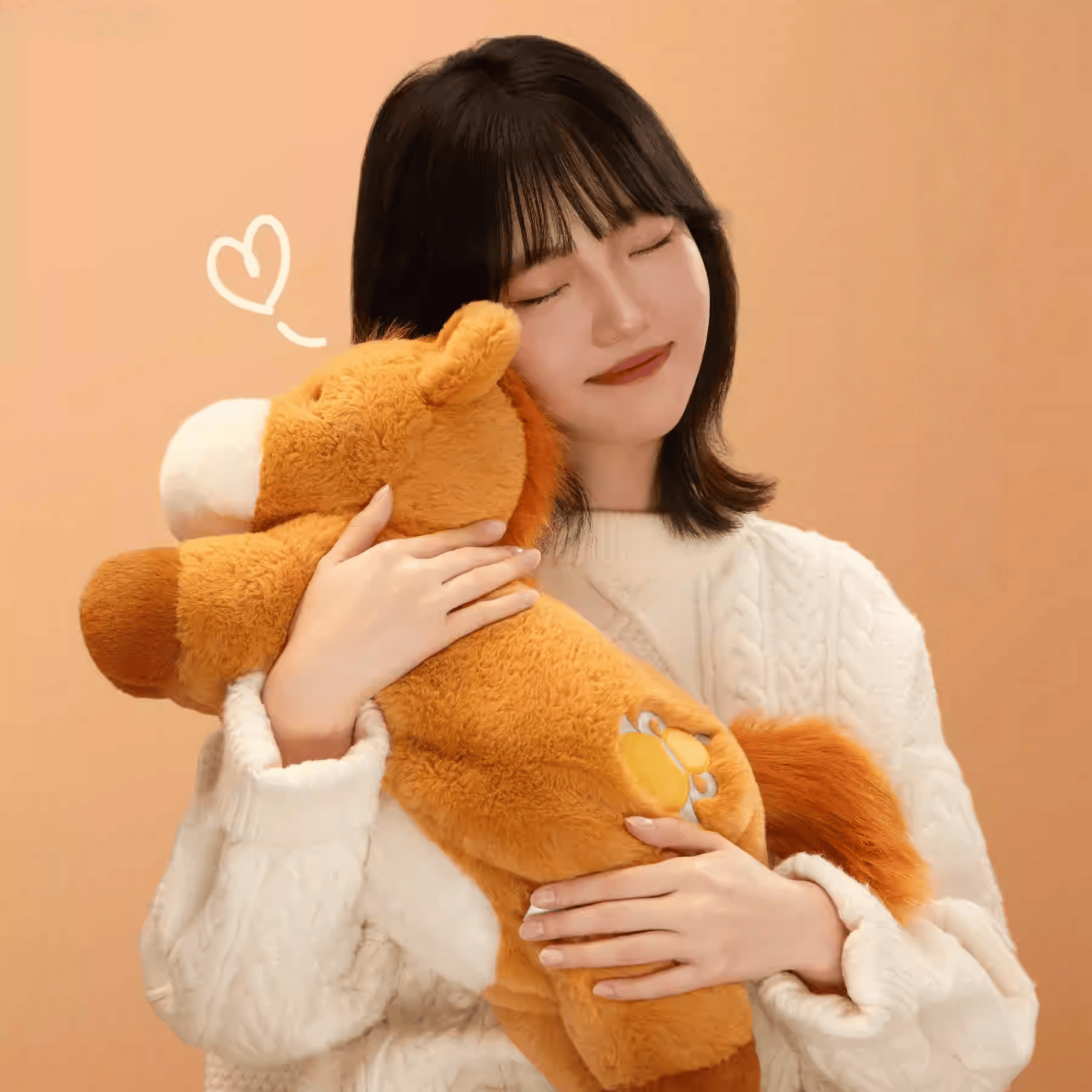 The Palace Museum Little Fortune Horse Pillow Blanket