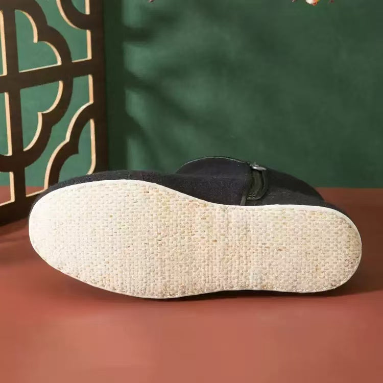 Neilan Sheng Multi-Layer Sole High-Top Cotton with Zipper  Men's & Woman's Boots