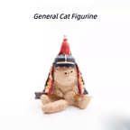 The Palace Museum Imperial General Cat Figurine