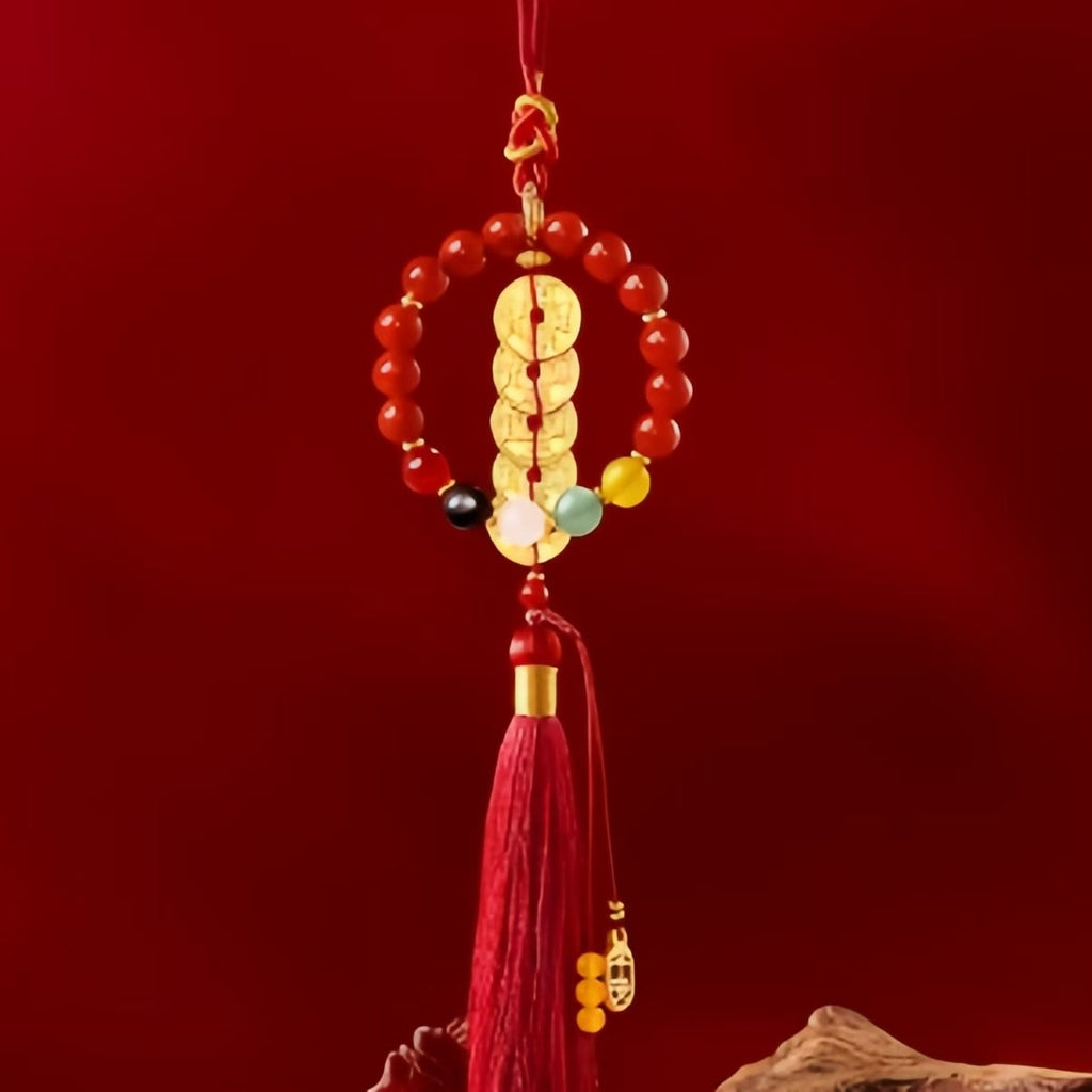 The Palace Museum Safe Journey Sandalwood Car of Birthday Gift