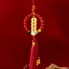 The Palace Museum Safe Journey Sandalwood Car of Birthday Gift