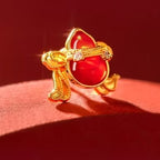 The Palace Museum Fu Lu Xin Xi Gourd Earrings
