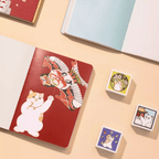 The Palace Museum Cat Blessing Notebook with Seal