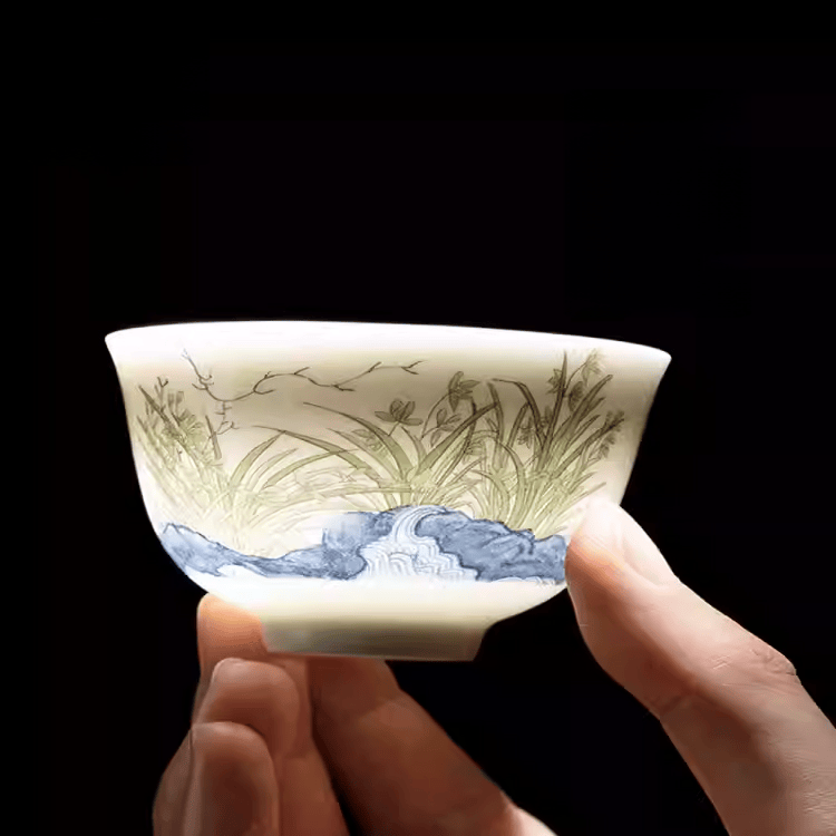 The Palace Museum Twelve Flower Goddesses Tea Cup Gift Set