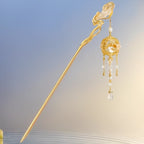 The Palace Museum Moon Rabbit Tassel Hairpin Amidst the Clouds