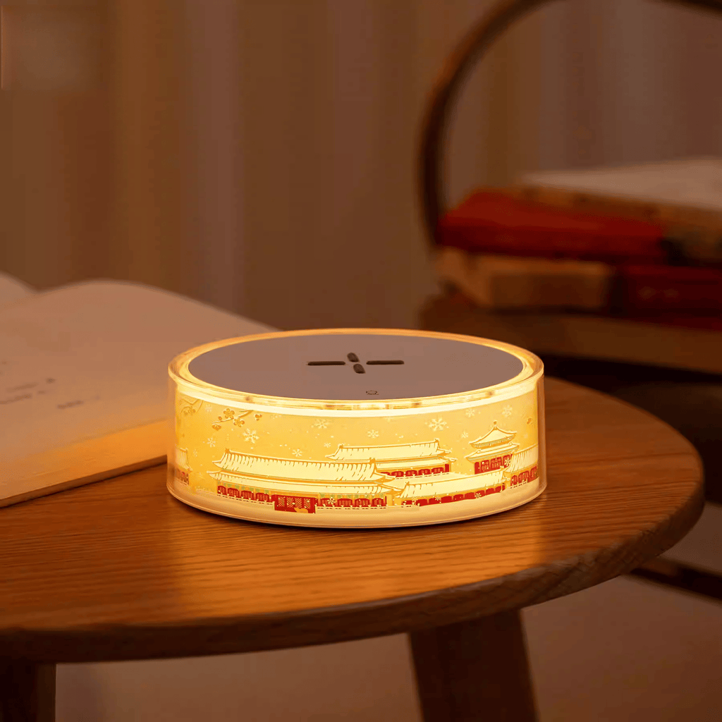 The Palace Museum Snow Wireless Charging Night Light Ornament