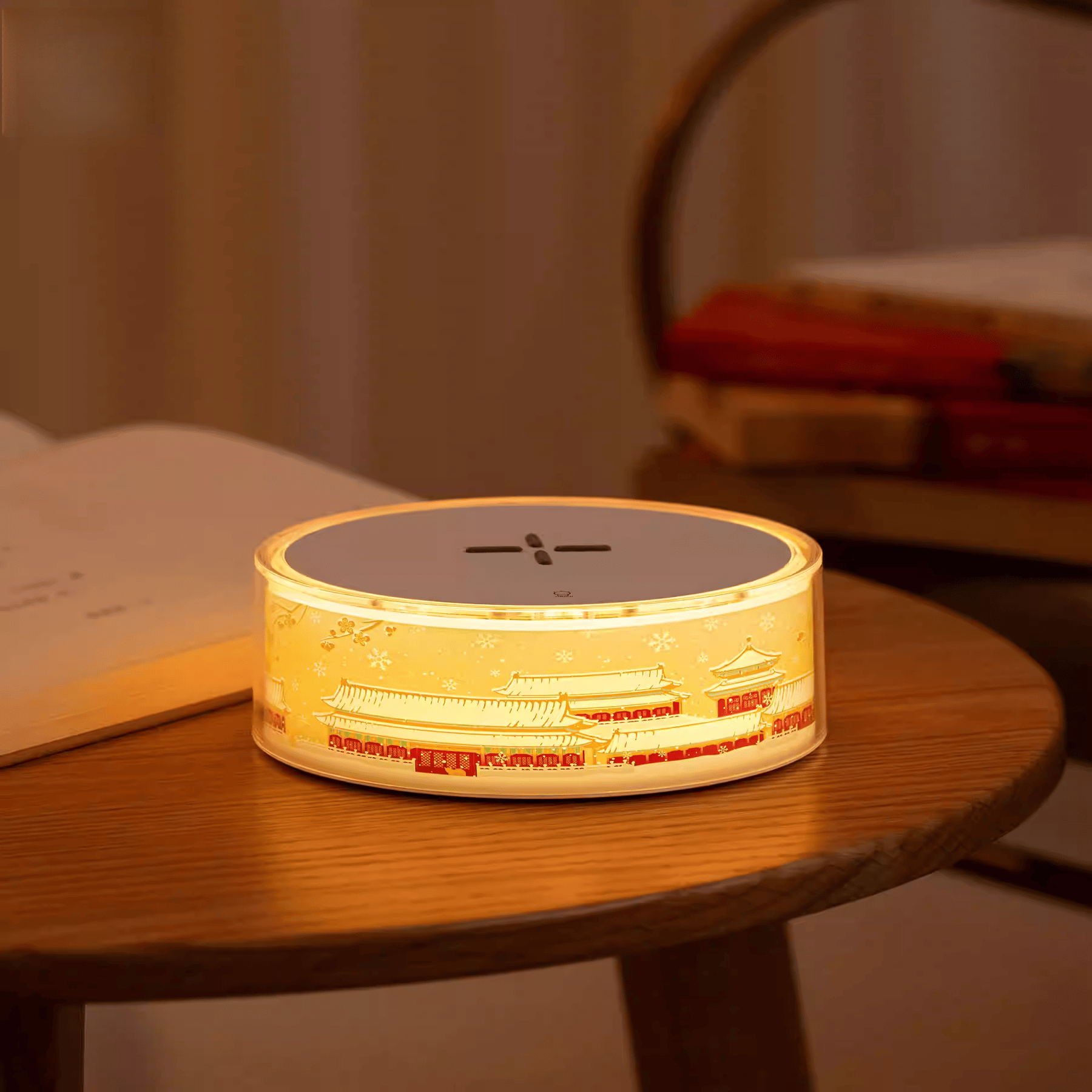 The Palace Museum Snow Wireless Charging Night Light Ornament