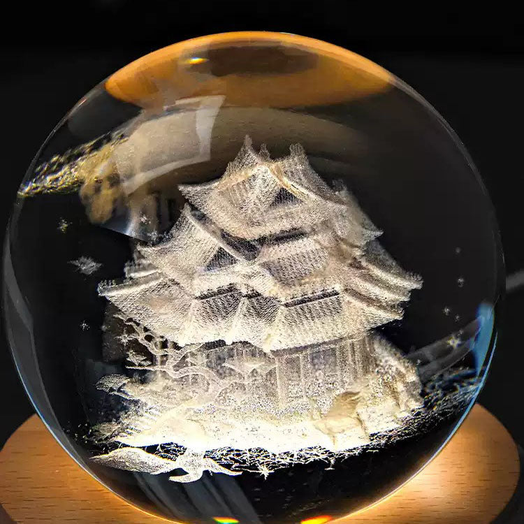Shangxinle Forbidden City Crystal Ball Ornament of the Forbidden City Corner Tower
