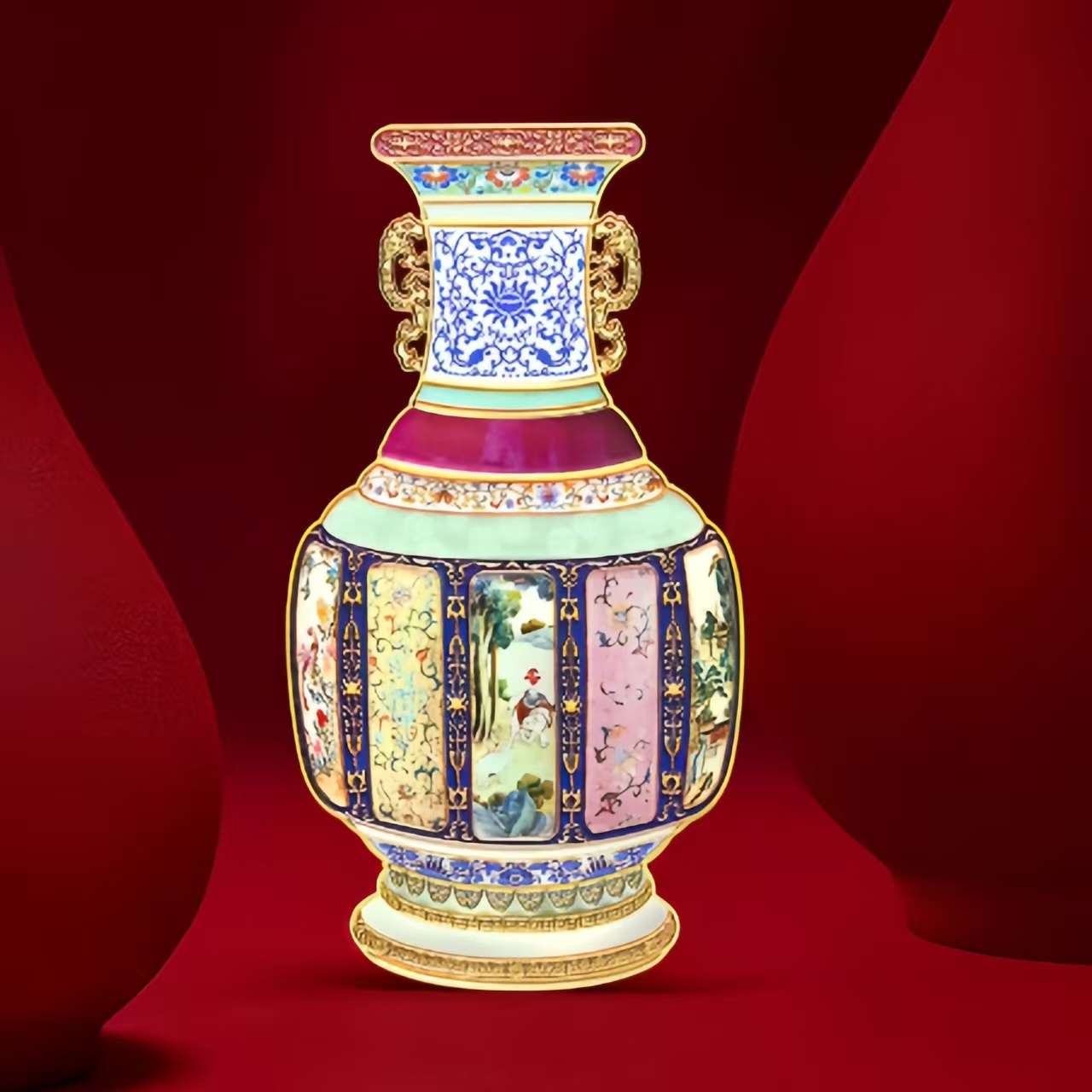 The Palace Museum Millennia of Kiln Fire 2026 Calendar Museum Cultural Gift