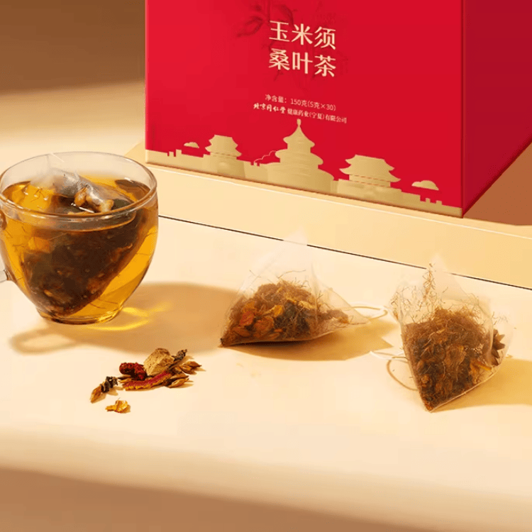 Beijing Tongrentang Corn Silk & Mulberry Leaf Tea