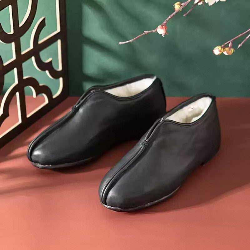 Neilan Sheng Sheng Cotton Traditional Brand Cloth Cotton Men's Shoes