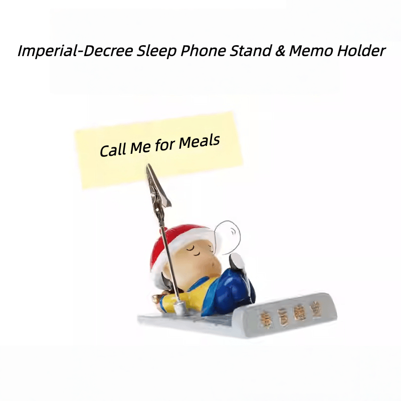 The Palace Museum Imperial-Decree Sleep Desktop Memo Holder & Phone Stand