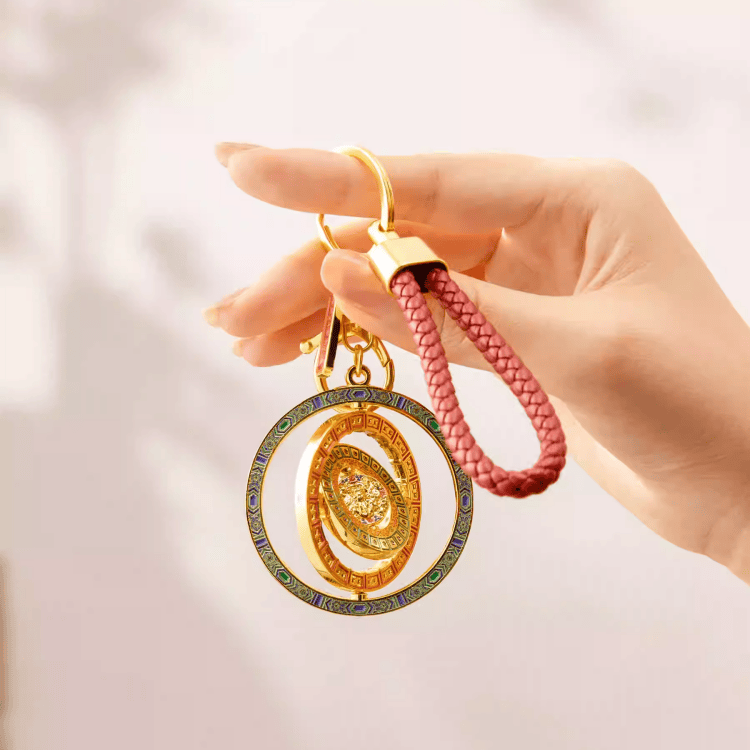 The Palace Museum Wanchunting Pavilion Caisson Keychain