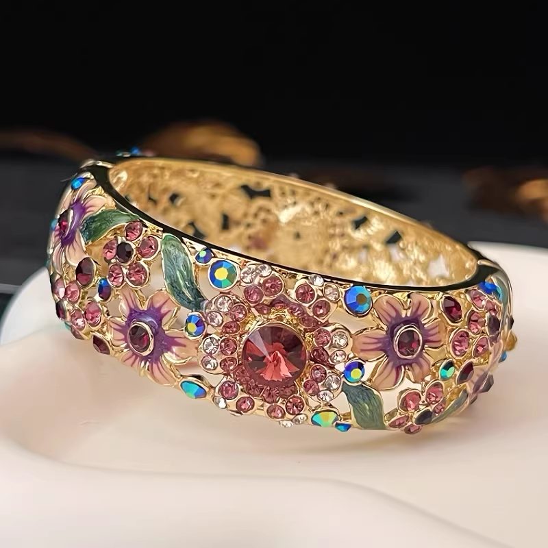 The Cloisonne Enamel Bracelet Antique-Style Jewelry