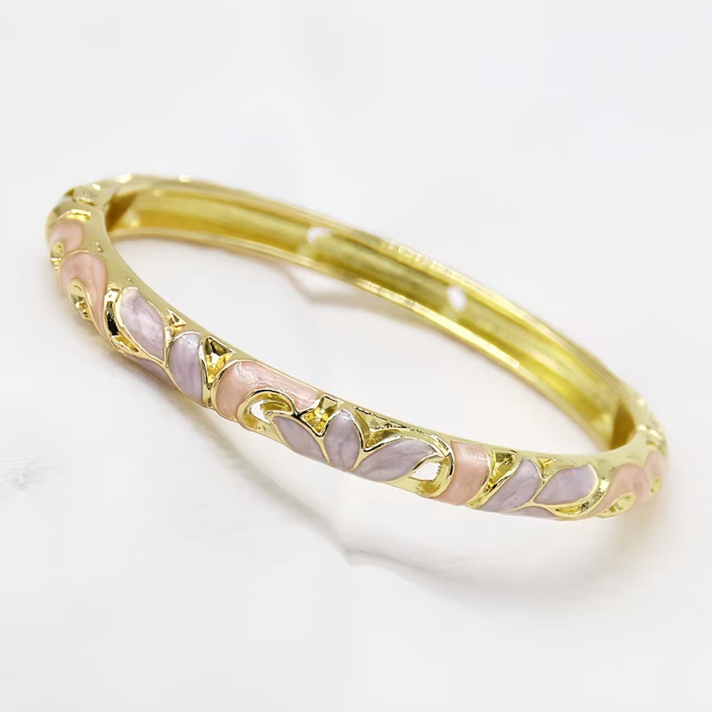 The JTF Cloisonne Bangle with Enamel Work Women's
