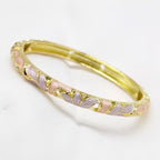 The JTF Cloisonne Bangle with Enamel Work Women's