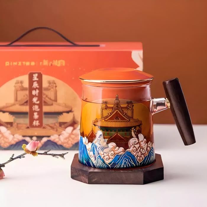 Shangxinle Forbidden City Starry Time Tea Separator Cup