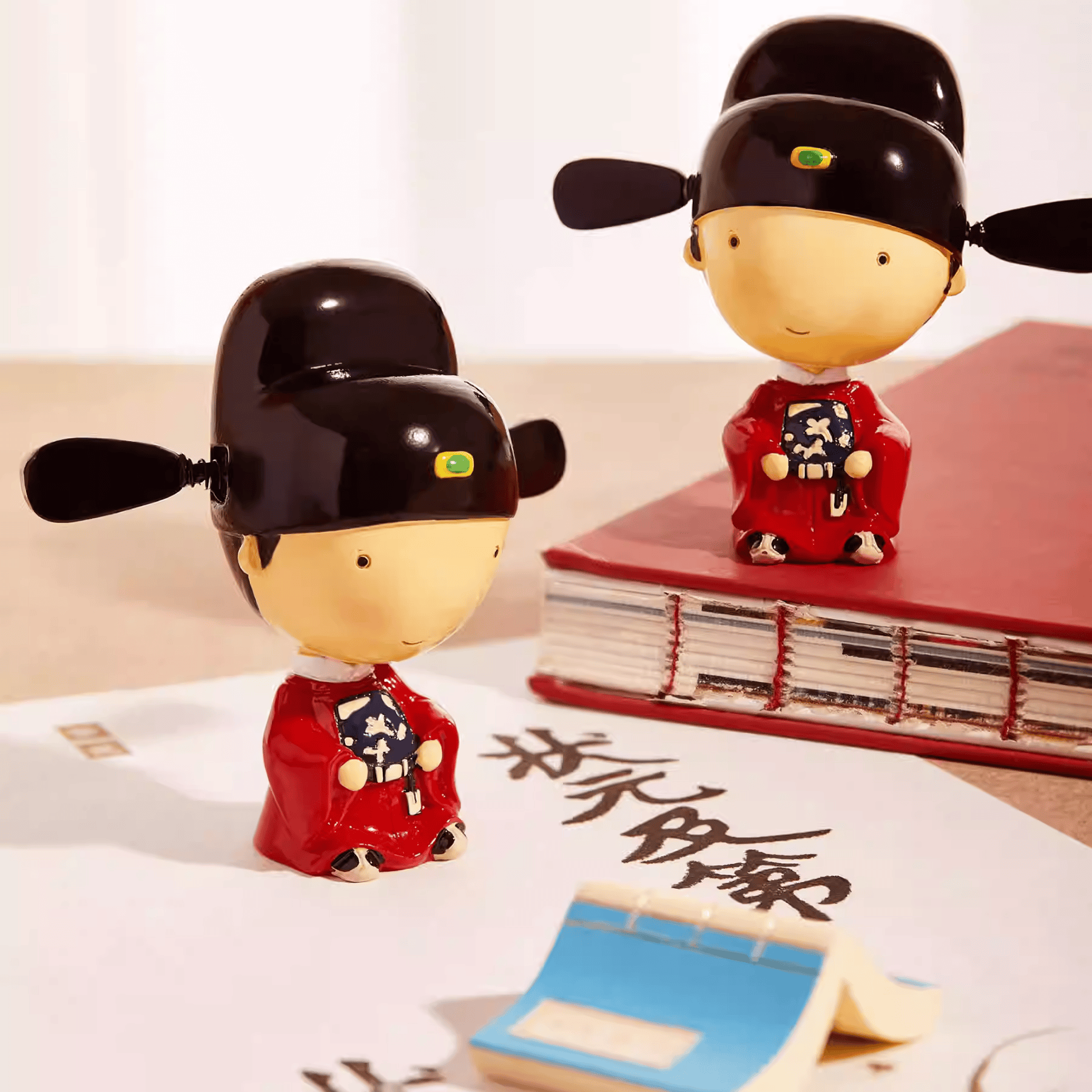 The Palace Museum Exam Success & Top Scholar Honor Figurine