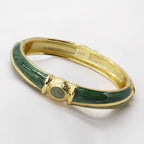 The Cloisonne Enameled  Bangle Open-Ended Women's