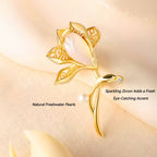 The Palace Museum High-end refined style Magnolia Brooch