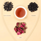 Beijing Tongrentang Goji Berry Mulberry & Rose Flower Tea
