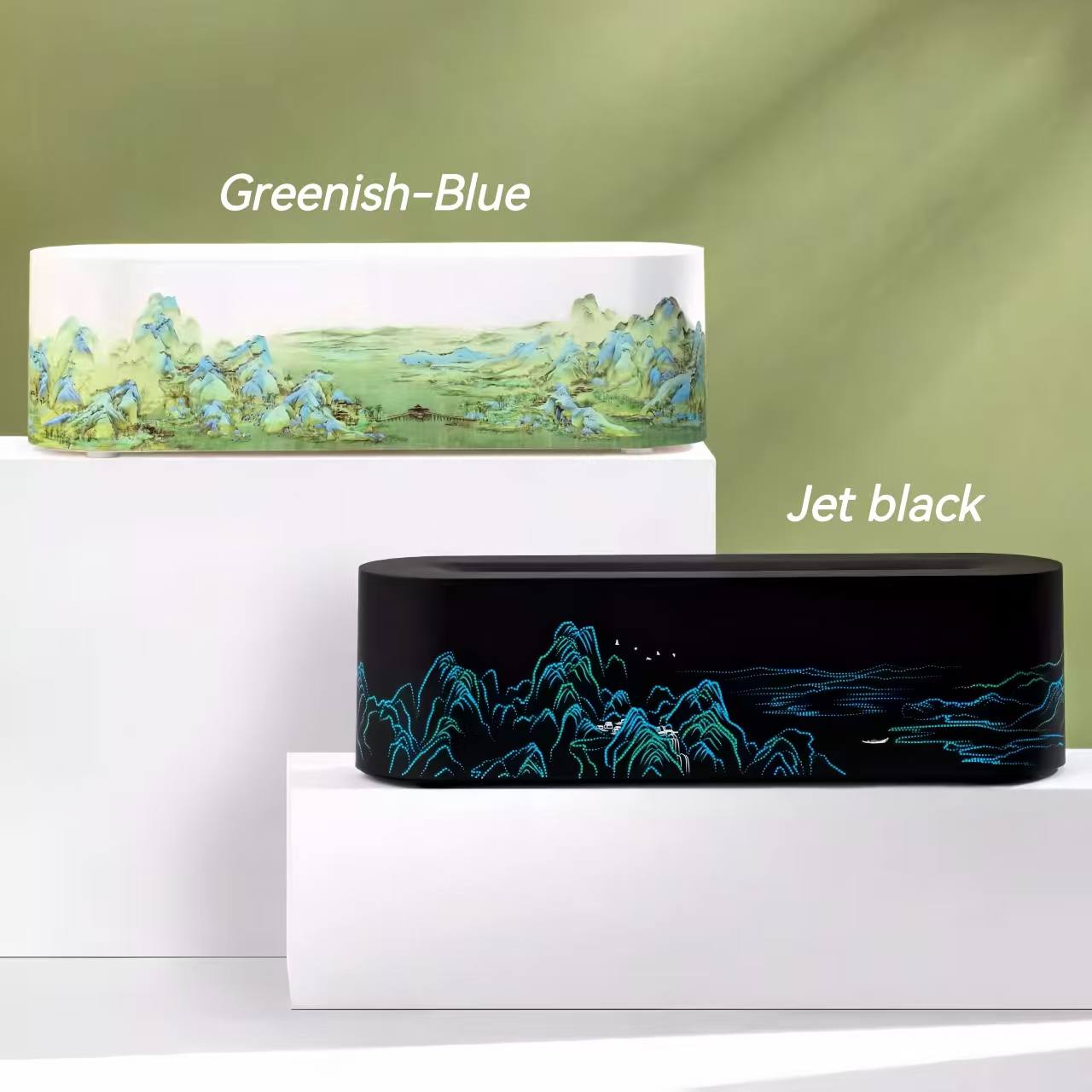 The Palace Museum Flame Humidifier Aromatherapy Night Light