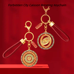The Palace Museum Wanchunting Pavilion Caisson Keychain