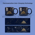 The Palace Museum Jiaolou Starry Night Thermosensitive Mug